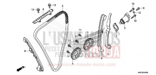 CATENA DISTRIBUZIONE/TENDICATENA CB1100SAE di 2014